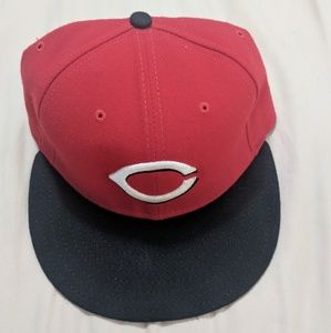 New Era 5950 Cincinnati Reds Hat Cap